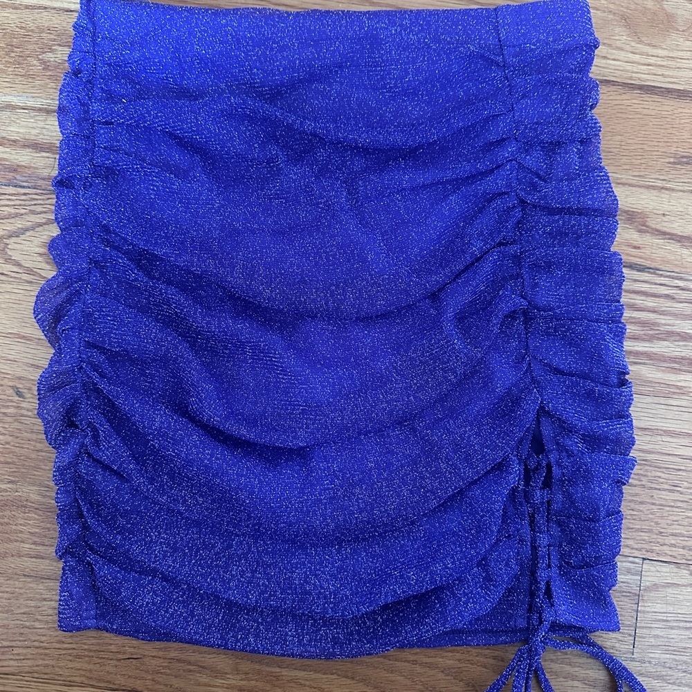 New Ruched Mini-skirt size S